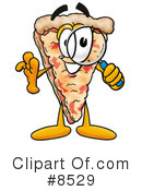 Pizza Clipart #8529 by Mascot Junction
