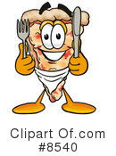 Pizza Clipart #8540 by Mascot Junction