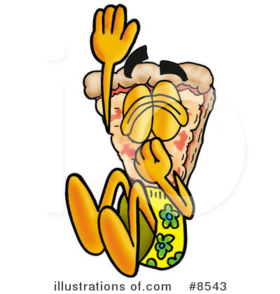 Pizza Clipart #8543 by Mascot Junction