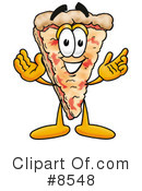 Pizza Clipart #8548 by Mascot Junction