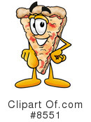 Pizza Clipart #8551 by Toons4Biz