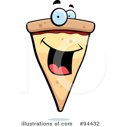 Royalty-Free (RF) Pizza Clipart Illustration by Cory Thoman - Stock Sample #94432