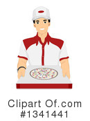 Pizza Delivery Clipart #1341441 by BNP Design Studio