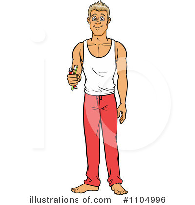 Royalty-Free (RF) Pjs Clipart Illustration by Cartoon Solutions - Stock Sample #1104996