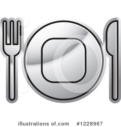 Place Setting Clipart #1228967 by Lal Perera