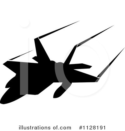 Royalty-Free (RF) Plane Clipart Illustration by Vector Tradition SM - Stock Sample #1128191