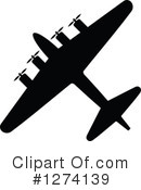 Plane Clipart #1274139 by Vector Tradition SM