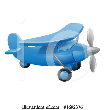 Royalty-Free (RF) Plane Clipart Illustration by AtStockIllustration - Stock Sample #1692376