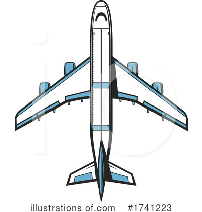 Airliner Clipart #1741223 by Vector Tradition SM