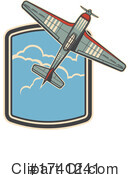 Plane Clipart #1741241 by Vector Tradition SM