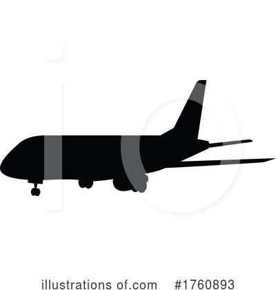 Royalty-Free (RF) Plane Clipart Illustration by Vector Tradition SM - Stock Sample #1760893