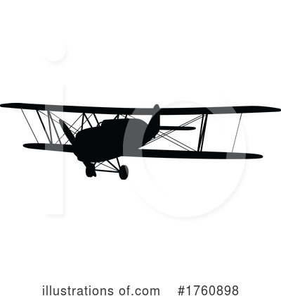 Royalty-Free (RF) Plane Clipart Illustration by Vector Tradition SM - Stock Sample #1760898