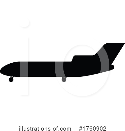 Royalty-Free (RF) Plane Clipart Illustration by Vector Tradition SM - Stock Sample #1760902
