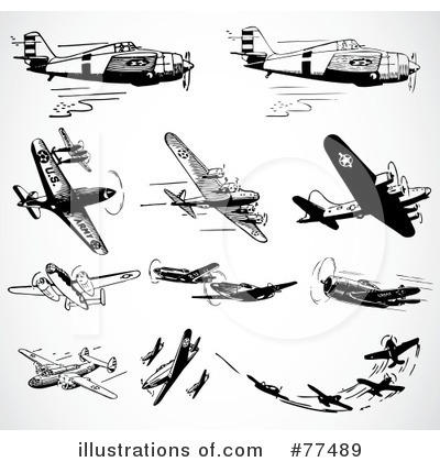Planes Clipart #77489 by BestVector
