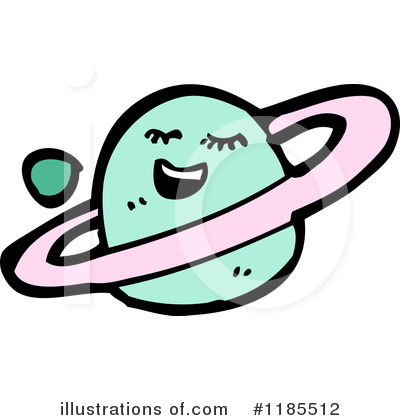 Royalty-Free (RF) Planet Clipart Illustration by lineartestpilot - Stock Sample #1185512