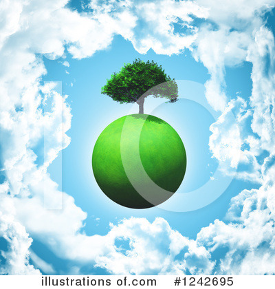 Royalty-Free (RF) Planet Clipart Illustration by KJ Pargeter - Stock Sample #1242695