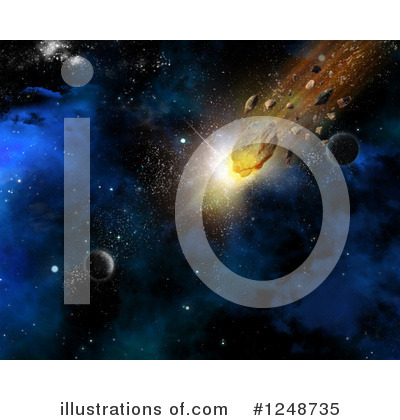 Royalty-Free (RF) Planet Clipart Illustration by KJ Pargeter - Stock Sample #1248735