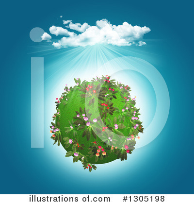 Royalty-Free (RF) Planet Clipart Illustration by KJ Pargeter - Stock Sample #1305198