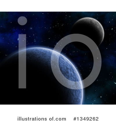 Royalty-Free (RF) Planet Clipart Illustration by KJ Pargeter - Stock Sample #1349262