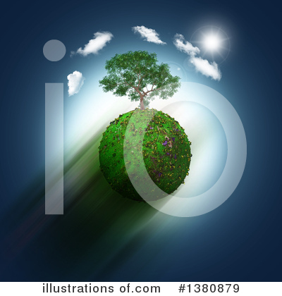 Royalty-Free (RF) Planet Clipart Illustration by KJ Pargeter - Stock Sample #1380879