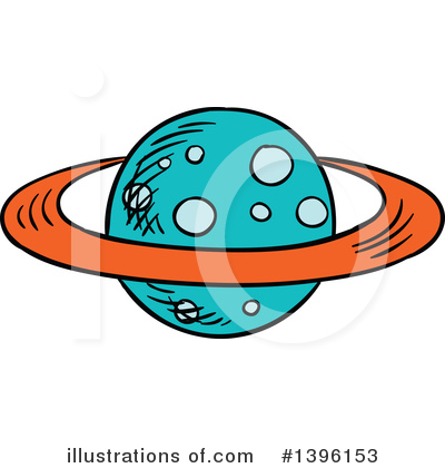 Royalty-Free (RF) Planet Clipart Illustration by Vector Tradition SM - Stock Sample #1396153