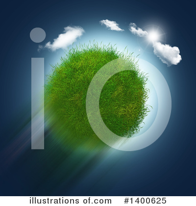 Royalty-Free (RF) Planet Clipart Illustration by KJ Pargeter - Stock Sample #1400625