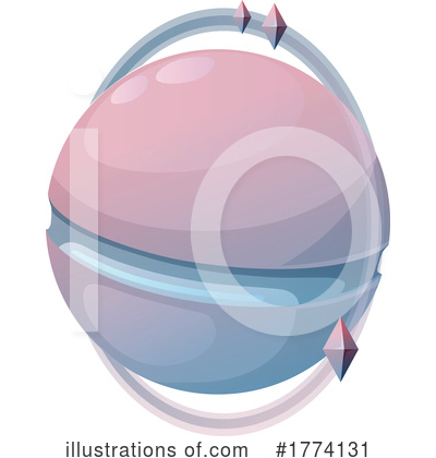 Royalty-Free (RF) Planet Clipart Illustration by Vector Tradition SM - Stock Sample #1774131