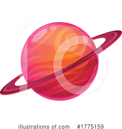 Royalty-Free (RF) Planet Clipart Illustration by Vector Tradition SM - Stock Sample #1775159