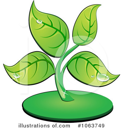 Royalty-Free (RF) Plant Clipart Illustration by Vector Tradition SM - Stock Sample #1063749