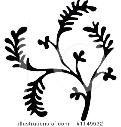 Royalty-Free (RF) Plant Clipart Illustration by Prawny Vintage - Stock Sample #1149532