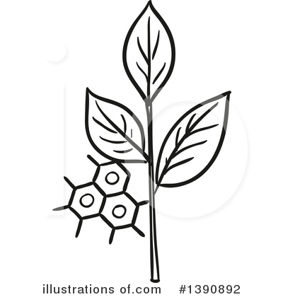 Royalty-Free (RF) Plant Clipart Illustration by Vector Tradition SM - Stock Sample #1390892
