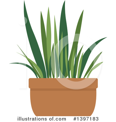 Royalty-Free (RF) Plant Clipart Illustration by dero - Stock Sample #1397183