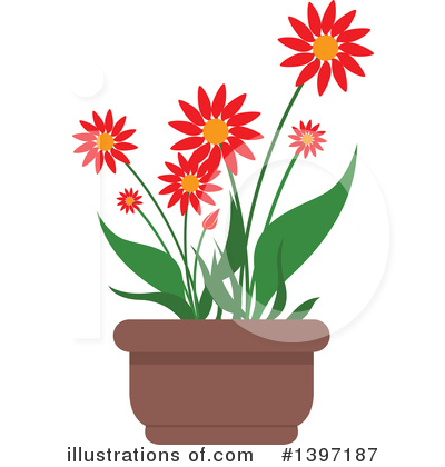 Royalty-Free (RF) Plant Clipart Illustration by dero - Stock Sample #1397187