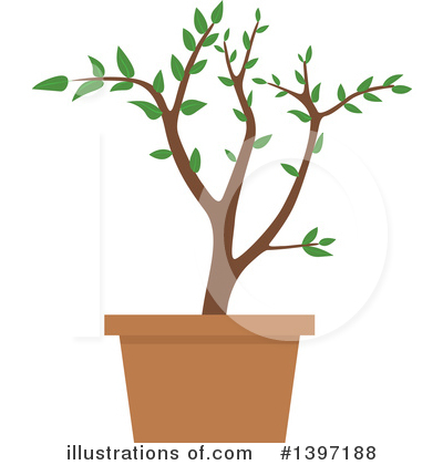 Royalty-Free (RF) Plant Clipart Illustration by dero - Stock Sample #1397188