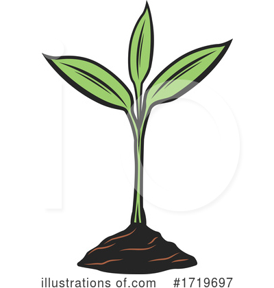 Royalty-Free (RF) Plant Clipart Illustration by Vector Tradition SM - Stock Sample #1719697