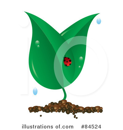 Royalty-Free (RF) Plant Clipart Illustration by Pams Clipart - Stock Sample #84524