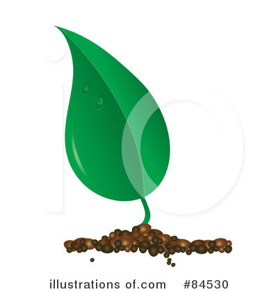 Royalty-Free (RF) Plant Clipart Illustration by Pams Clipart - Stock Sample #84530