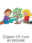 Planting Clipart #1362488 by visekart