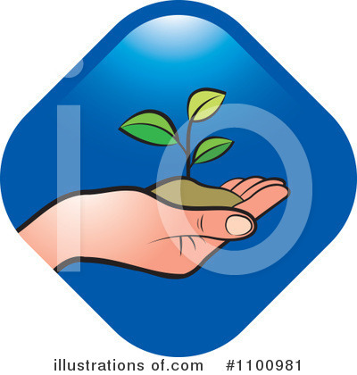Royalty-Free (RF) Plants Clipart Illustration by Lal Perera - Stock Sample #1100981