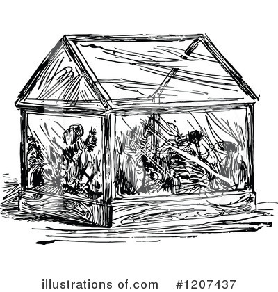 Royalty-Free (RF) Plants Clipart Illustration by Prawny Vintage - Stock Sample #1207437