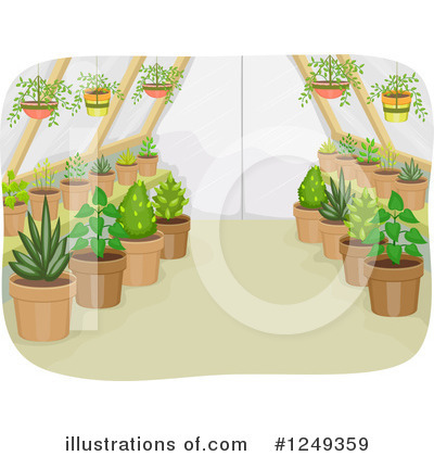 Green House Clipart #1249359 by BNP Design Studio