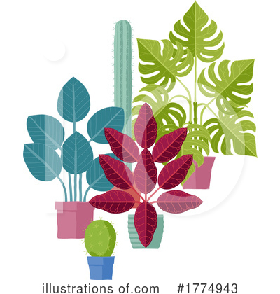 Succulent Clipart #1774943 by AtStockIllustration