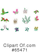Plants Clipart #65471 by Dennis Holmes Designs