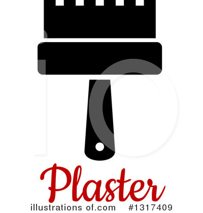 Plastering Clipart #1317409 by Vector Tradition SM