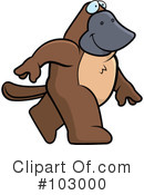 Platypus Clipart #103000 by Cory Thoman
