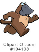 Platypus Clipart #104198 by Cory Thoman
