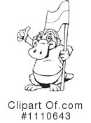 Platypus Clipart #1110643 by Dennis Holmes Designs