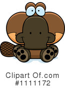 Platypus Clipart #1111172 by Cory Thoman