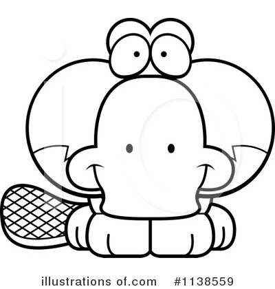 Royalty-Free (RF) Platypus Clipart Illustration by Cory Thoman - Stock Sample #1138559