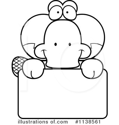 Royalty-Free (RF) Platypus Clipart Illustration by Cory Thoman - Stock Sample #1138561